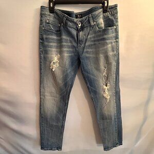 a.n.a. Petite Skinny Distressed Women's Jeans Size 12
